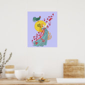 Poster Année du coq (Cuisine)