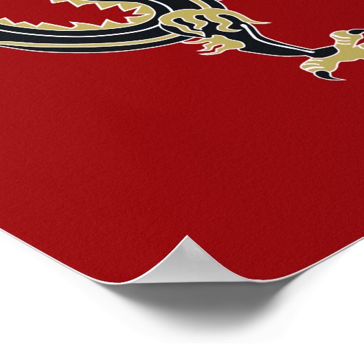 Poster Année du dragon (Coin)