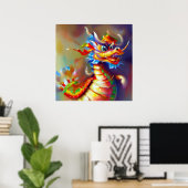 Poster Année du Dragon 1 (Bureau à domicile)