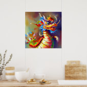 Poster Année du Dragon 1 (Cuisine)