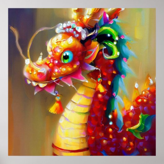 Poster Année du dragon 12 (Devant)