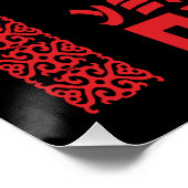 Poster Année Du Dragon - Nouvel An Chinois 2024 (Coin)