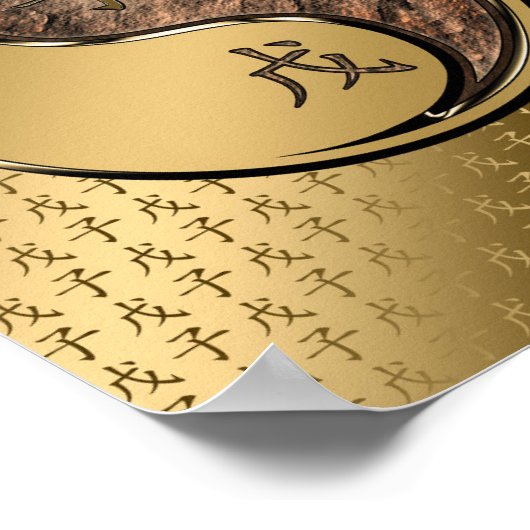 Poster Année du Rat de la Terre (Coin)