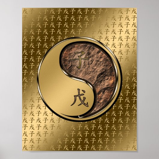 Poster Année du Rat de la Terre (Devant)