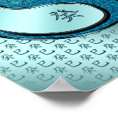 Poster Année du serpent d'eau (Coin)