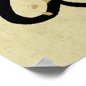 Poster Année du serpent - Zodiaque chinois (Coin)