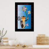 Poster Année du Singe (Cuisine)