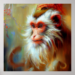 Poster Année du singe 12