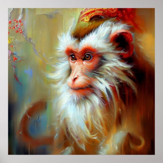 Poster Année du singe 12 (Devant)