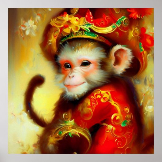 Poster Année du singe 9 (Devant)