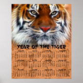 Poster Année du Tigre 2010 (Devant)