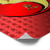 Poster Année du tigre métallique (Coin)