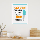 Poster Année Inoubliable (Cuisine)