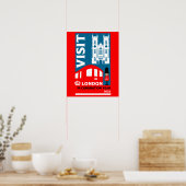 Poster Année royale du couronnement 2023 Londres (Cuisine)