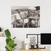 Poster Années 1930 à Cannes (Bureau à domicile)