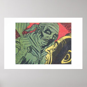 Poster Années 1960 Bande-dessinée d'horreur de l'âge d'or