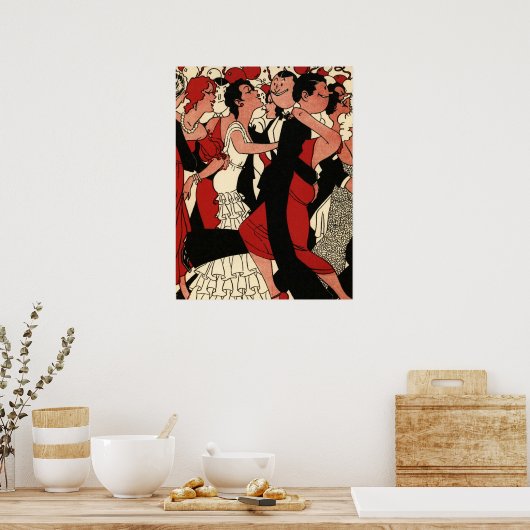 Poster Années 20 (Cuisine)