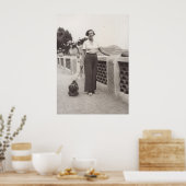 Poster Années 30 à Cannes (Cuisine)