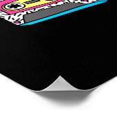 Poster Années 90 I Heart the Nineties (Coin)