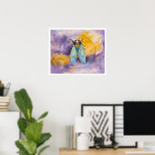 Poster Années de cigale (Bureau à domicile)