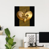 Poster Années d'or | bandes d'or (Bureau à domicile)