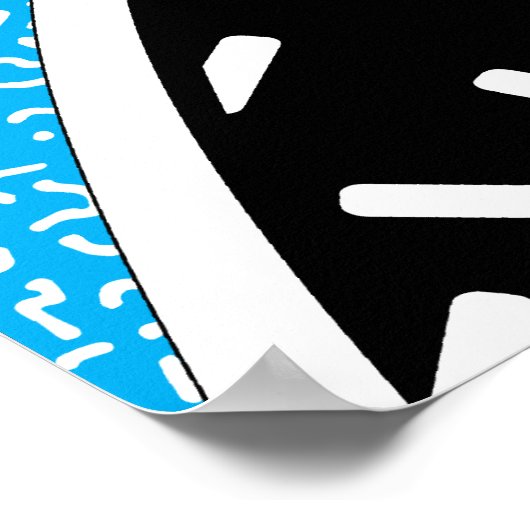 Poster Années positives 80 (Coin)