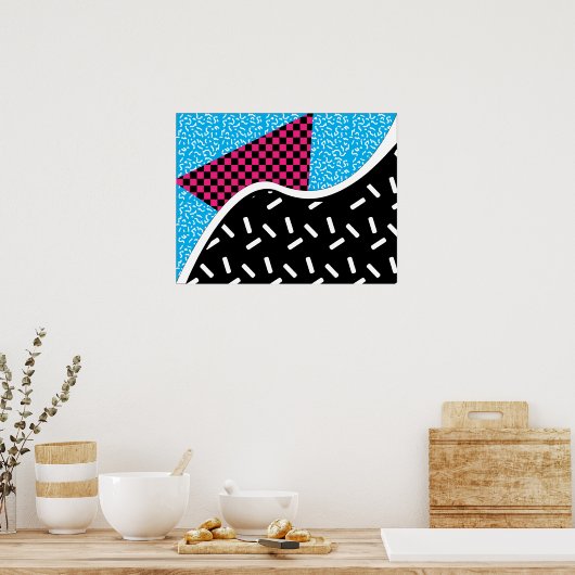 Poster Années positives 80 (Cuisine)