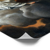 Poster Annibale Carracci Le couronnement de la Vierge (Coin)