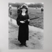 Poster Annie Oakley Portrait (Devant)