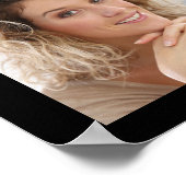 Poster Anniversaire 42 Photo Collage Rendre l'âge beau (Coin)