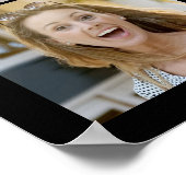 Poster Anniversaire 51 Collage de photos Années en prépar (Coin)