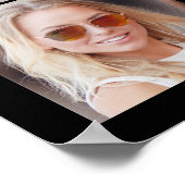 Poster Anniversaire 51 Photo Collage Rendre l'Âge beau (Coin)