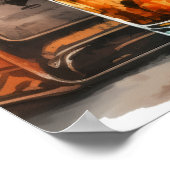 Poster Anniversaire À La Fête D'Anniversaire De La Perfec (Coin)