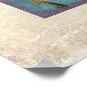 Poster Anniversaire, Amour Chapitre 1 Corinthiens 13 (Coin)