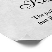 Poster Anniversaire d'argent personnalisable (Coin)