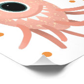 Poster Anniversaire de enfant Alien Boys Blue Monster Aff (Coin)