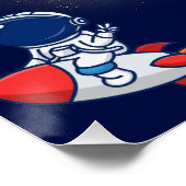 Poster Anniversaire de l'espace extra-atmosphérique - ast (Coin)