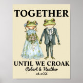 Poster Anniversaire de l'illustration personnalisée de la (Devant)