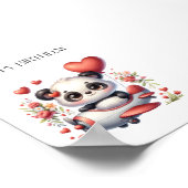 Poster Anniversaire de Panda Pilote (Coin)