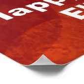 Poster Anniversaire de Red Orange (Coin)