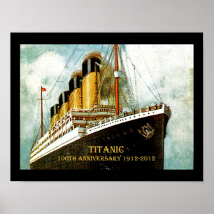 Poster Anniversaire de RMS Titanic 100th