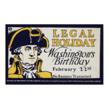 Anniversaire de Washington - Fête légale