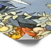 Poster "Anniversaire des fées" par Heath Robinson (Coin)