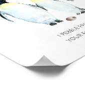 Poster Anniversaire des Inséparables de Penguin Couple (Coin)