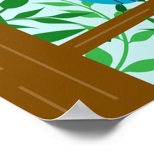 Poster Anniversaire du hibou (Coin)