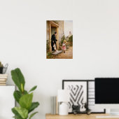 Poster Anniversaire du prêtre (Bureau à domicile)