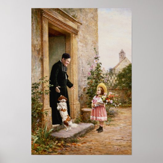 Poster Anniversaire du prêtre (Devant)