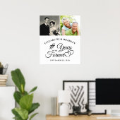 Poster Anniversaire Élégant années en Forever 2 Photos (Bureau à domicile)