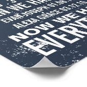 Poster Anniversaire et 2 Anniversaires de la famille Impr (Coin)