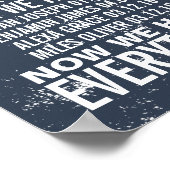 Poster Anniversaire et 4 Anniversaires de la famille Impr (Coin)